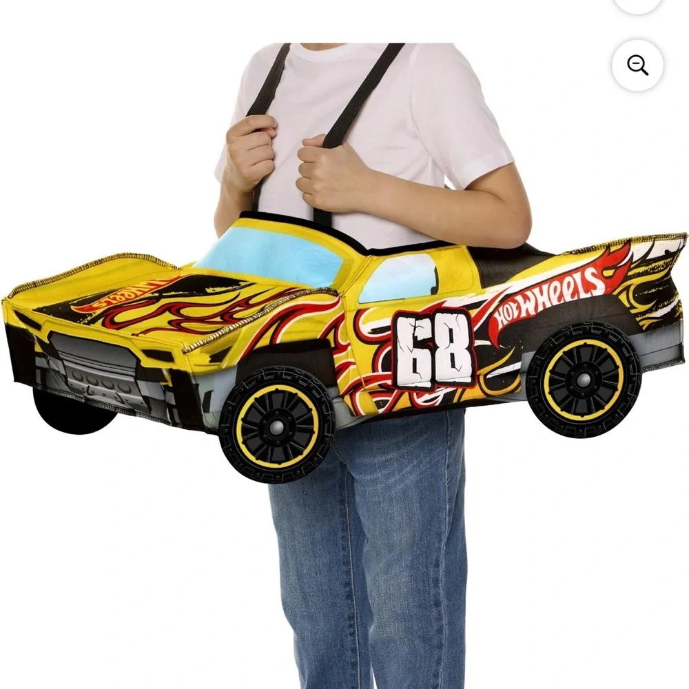 Mattel Hot Wheels Ride-Along Baja Truck Costume - Red and Yellow